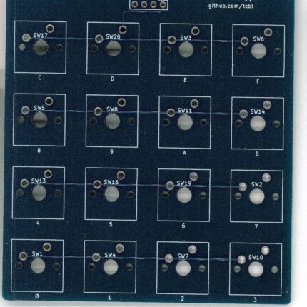 Печатная плата RC1802 keypad #28