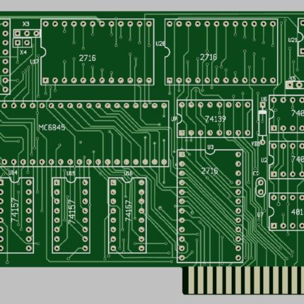 Печатная плата Apple ][ 80-Column Text Card  #142