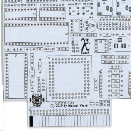 Печатная плата LambdaSpeak 3 (Amstrad / Schneider CPC) #85(распродажа)