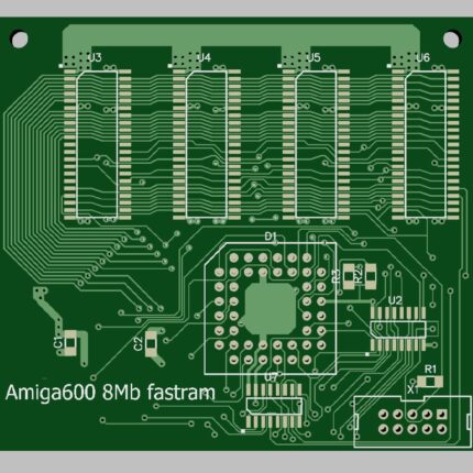 Печатная плата Amiga 8mb RAM #134