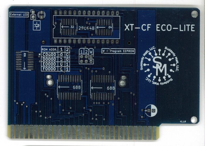 Печатная плата XT-IDE-CF INT/EXT(SM)ver 1.1r ##100
