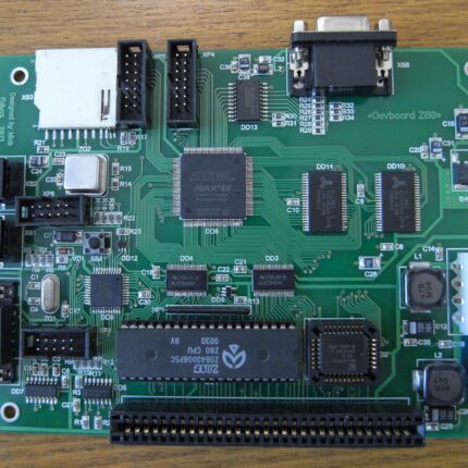 Печатная плата Devboard Z80 #759 (черная маска)