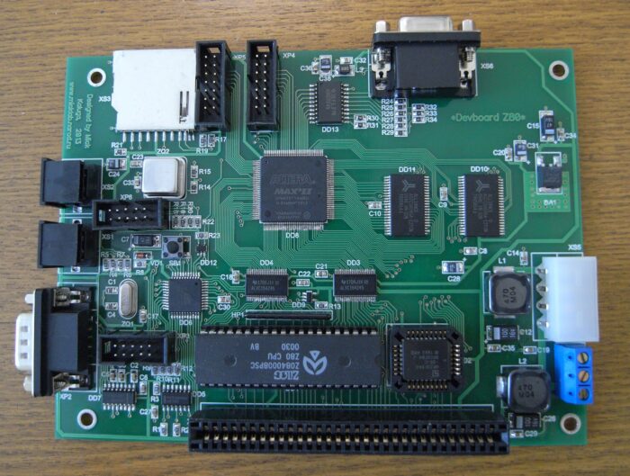 Печатная плата Devboard Z80 #759 (черная маска)