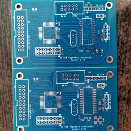 Печатная плата ZX HID Keyboard controller #6(синяя маска)