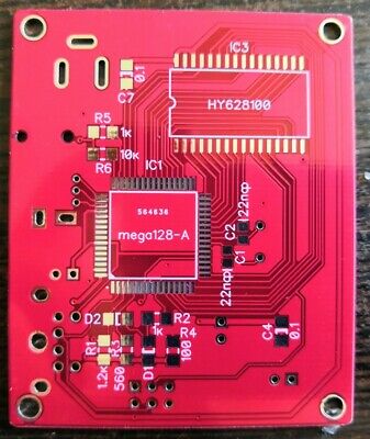 Печатная плата PMD85 AVR #635(фиолетовая маска)
