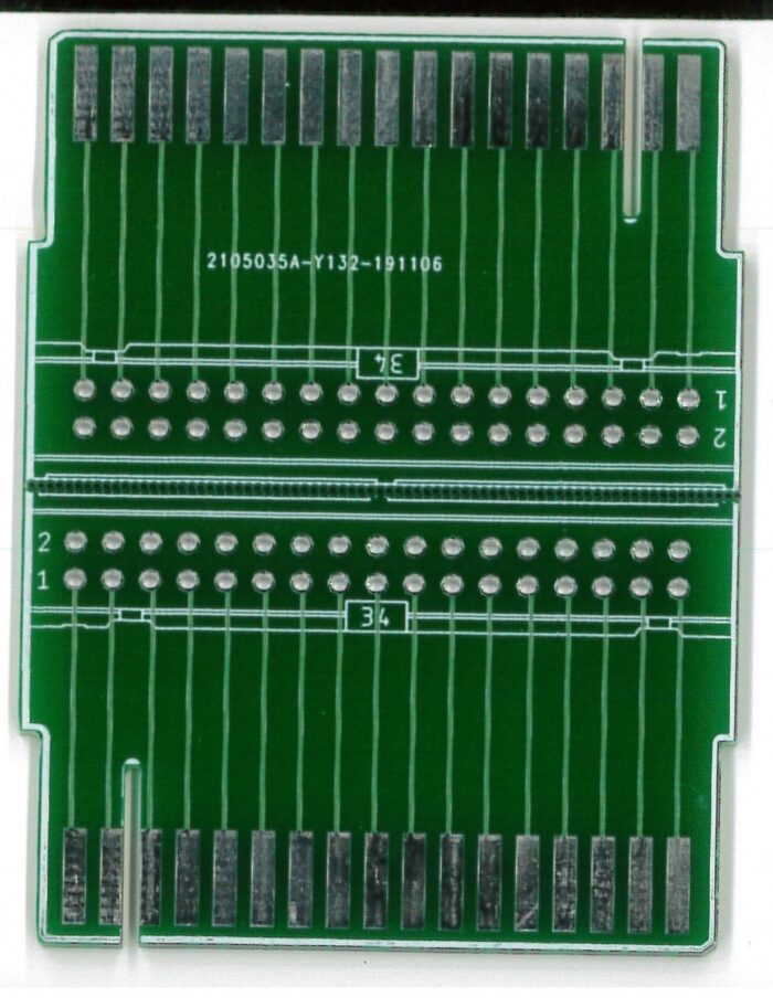Печатная плата переходника для FDD 5.25"-3.5'' #163