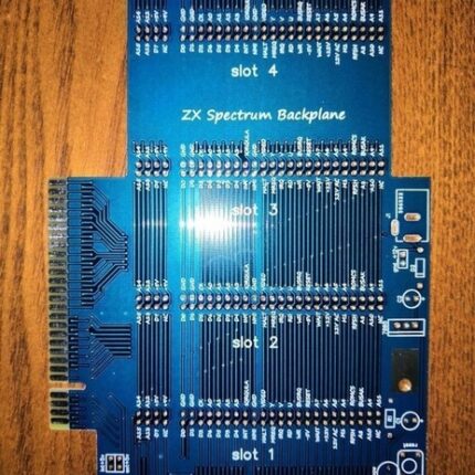 Печатная плата ZX Spectum Backplane #289(черная маска)