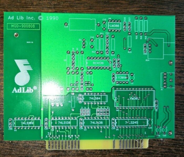 Печатная плата AdLib Sound Card(ENIG) #252