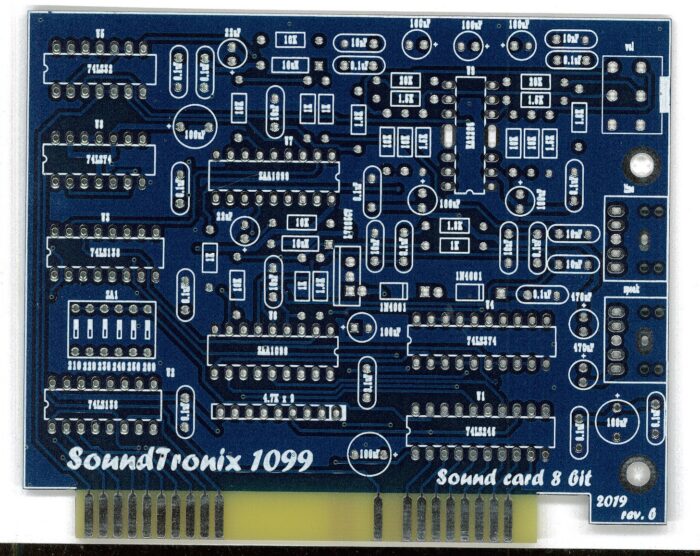 Печатная плата SoundTRONIX revG #71