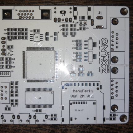 Печатная плата ZX UNO #112(синяя маска)