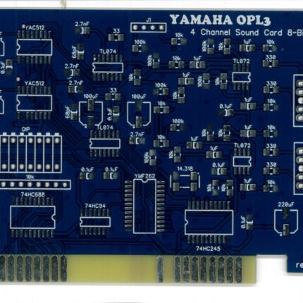 Печатная плата Yamaha OPL3 soundcard #52(1343)(зелёная маска)