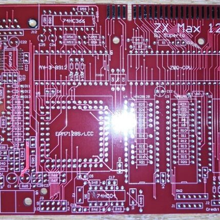 Печатная плата ZX-mаx128 #171(фиолетовая маска)