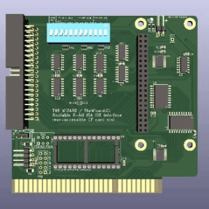 Печатная плата Monotech XT-IDE Deluxe #823 (черная маска)