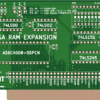 Печатная плата 8-bit ISA RAM UMB #702(1355)(зелёная маска) — изображение 2