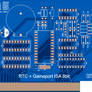 Печатная плата RTC_JOYSTICK #653(1356) (синяя маска)