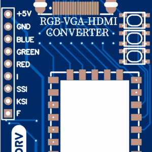 Печатная плата RGB_VGA_HDMI Converter #703(1360) (черная маска)