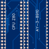 Печатная плата Sound card for ZX Spectrum Version SMD #151(1363) (синяя маска) — изображение 2