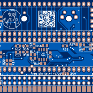 Печатная плата Turbo sound для Мурмулятора #157(1381) (синяя маска)