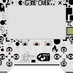 Печатная плата PALPi V5 Handheld Retro Game Console #204(1388) (белая маска)