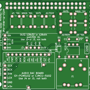 Печатная плата mt32-pi-midi-hat #295(1401) (зелёная маска)