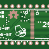 Печатная плата адаптера 29F160 → UV EPROM #1404 (зелёная маска) — изображение 2