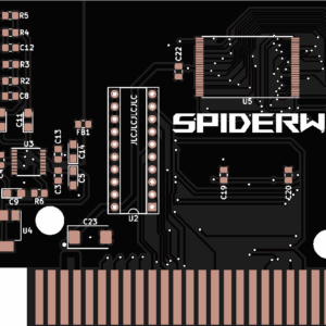 Печатная плата SpiderWave MSX OPL4 #1483(черная маска)
