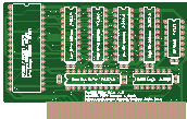 Печатная плата ProDOS ROM Drive v4 #1503(зелёная маска)