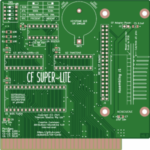 Печатная плата CF-Combo-Super-Lite #1515(зелёная маска)