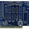 Печатная плата Monotech XT IDE #97 (черная и зелёная маска) ENIG — изображение 2