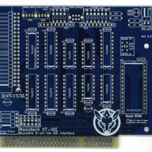 Печатная плата Monotech XT IDE #97 (черная и зелёная маска) ENIG