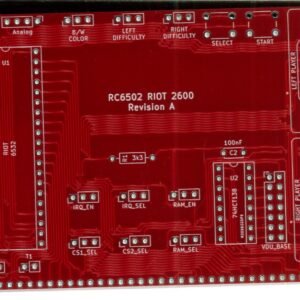 Печатная плата RC6502 RIOT 2600 #405(распродажа)