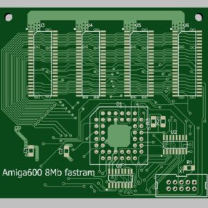 Печатная плата Amiga 8mb RAM #134
