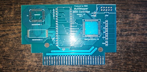 Печатная плата MultiMaper MSX картридж.#629(1405) (черная маска)