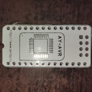 Печатная плата AY-AVR #250(черная маска)