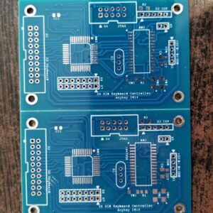 Печатная плата ZX HID Keyboard controller #6(синяя маска)