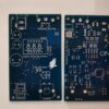 Печатная плата DSS на Atmega8 #378 (черная и синяя маска) — изображение 2