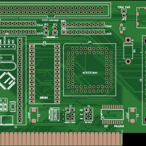 Печатная плата 8bit ISA SCSI STM32 (зелёная маска) #955