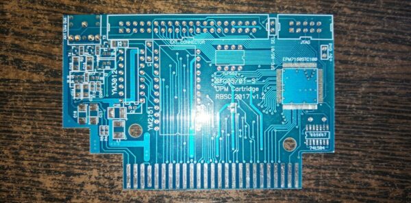 Печатная плата Yamaha SFG 05/01 OPM/OPP cartridge #122(1407)(черная маска)