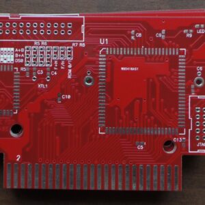 Печатная плата FDD+IDE MultiController for MSX rev 1.2#150(1406) (черная маска)