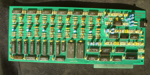 Печатная плата «музыкальной ячейки Агат» для IBM PC  (синяя маска) #630
