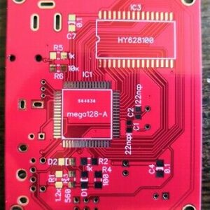 Печатная плата PMD85 AVR #635(фиолетовая маска)