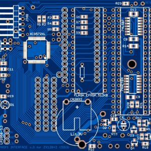 Печатная плата PROFI INTERFACE v3 #869(синяя маска)