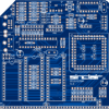 Печатная плата ZX128 — ZX Spectrum 128 RC2014 Card #680(1350) (синяя маска) — изображение 2