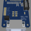 Печатная плата RGB2VGA v2.0.2  #1276 (синяя маска) — изображение 2