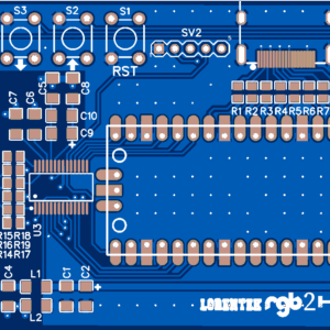 Печатная плата Pico-rgb2hdmi #1339(зелёная маска)