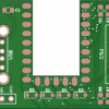 Печатная плата адаптера USB-PS/2 на базе RP2040-Zero 1.03 #715(1320) (зелёная маска) — изображение 2