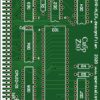 Печатная плата Сябр Z80 #882(зелёная маска) — изображение 2