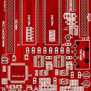 Печатная плата TurboFMpro rev.C #1145 (зелёная маска)
