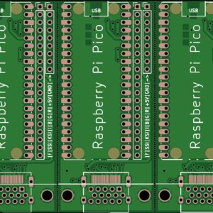 Печатная плата VGA_HDMI_MINI   #988 (зелёная маска)