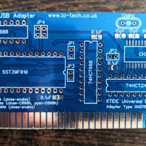 Печатная плата ISA USB adapter #224(756) (синяя маска)